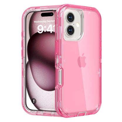 Follaroma for iPhone 16 Plus Case, Shockproof, Crystal Clear