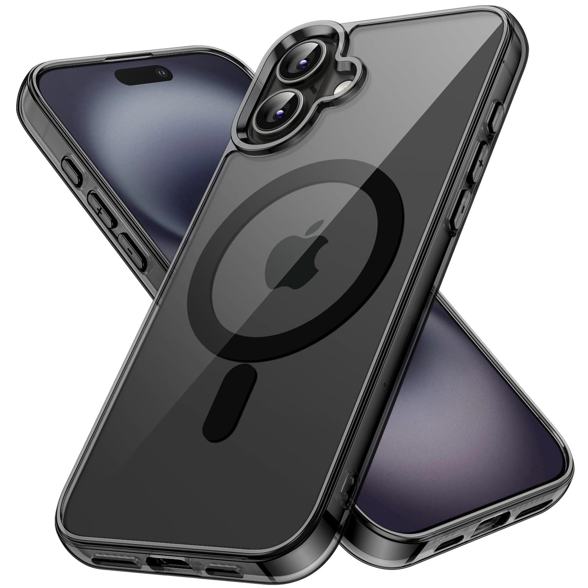 JETech Magnetic Case for iPhone 16, Clear