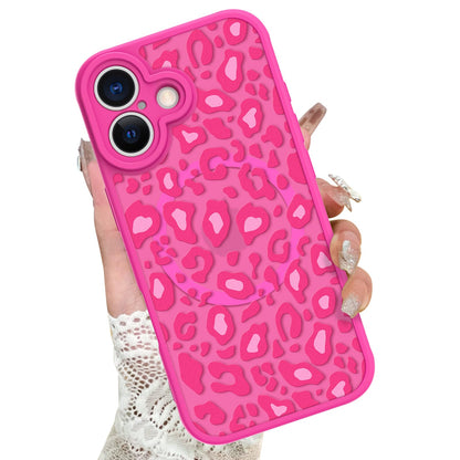 KANGHAR Case for iPhone 16 Phone Case Leopard Printed Pattern