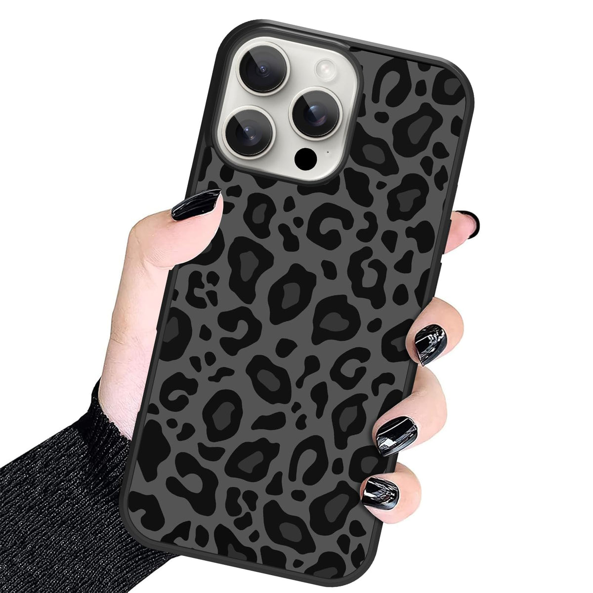 KANGHAR Case for iPhone 16 Phone Case Leopard Printed Pattern
