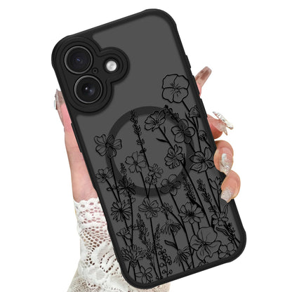 KANGHAR Case for iPhone 16 Phone Case Leopard Printed Pattern