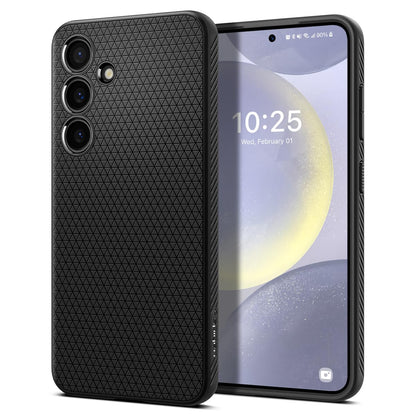 Spigen for Galaxy S22 Plus Case, Liquid Air [No Magnet Ring] [Military-Grade Protection] - Matte Black