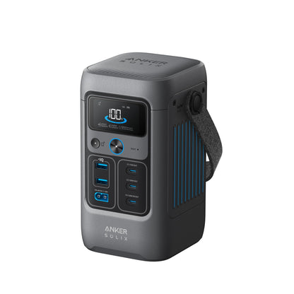 Anker SOLIX C200 DC Portable Power Station, 192Wh, 200W, Outdoor Camping