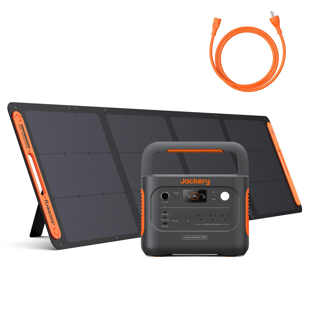 Jackery Explorer 1000 v2 Portable Power Station,1070Wh,1500W