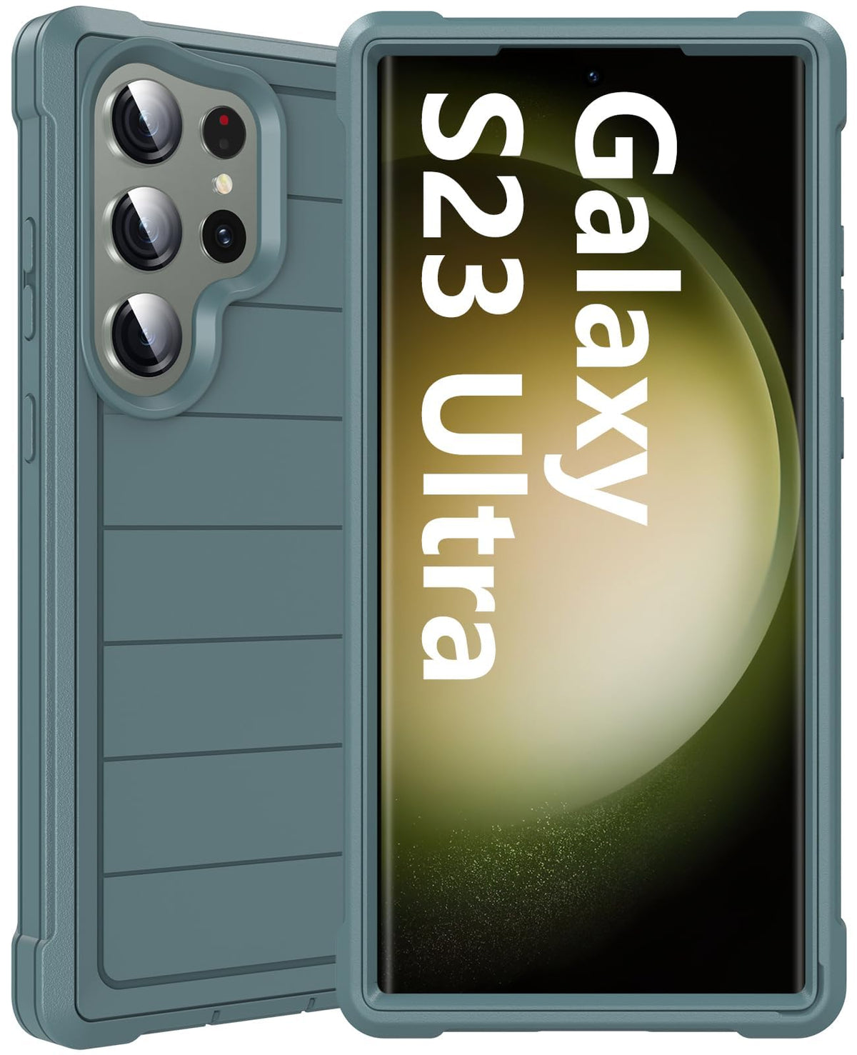 Hensinple for Samsung Galaxy A17 5G Phone Case with Screen Protector, Heavy Duty Military Shockproof Full Body Durable TPU Protective Cover Case for Samsung A17 5G (Black)