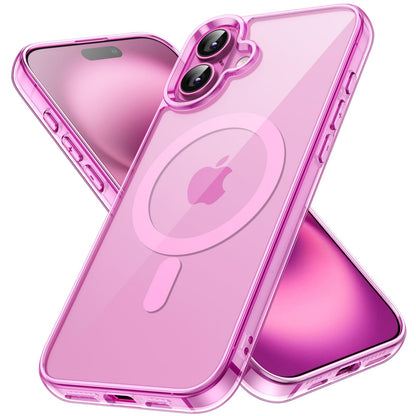 JETech Magnetic Case for iPhone 16, Clear
