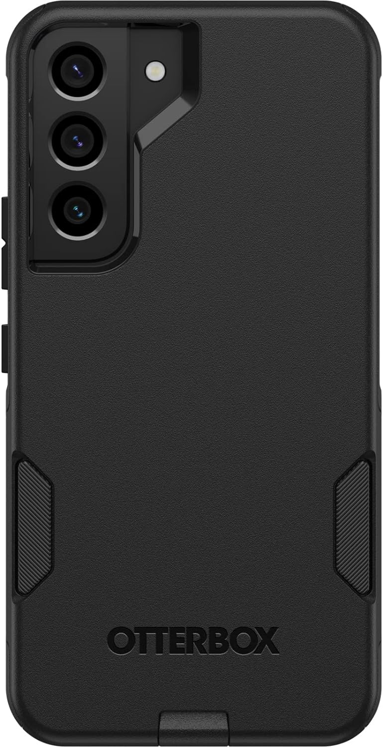 OtterBox Galaxy S22 Commuter Series Case - Black, Slim & Tough, Pocket-Friendly, with Port Protection