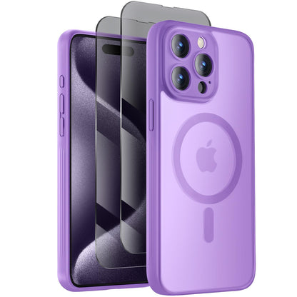 Symcele Designed for iPhone 16 Pro Max Case, Black