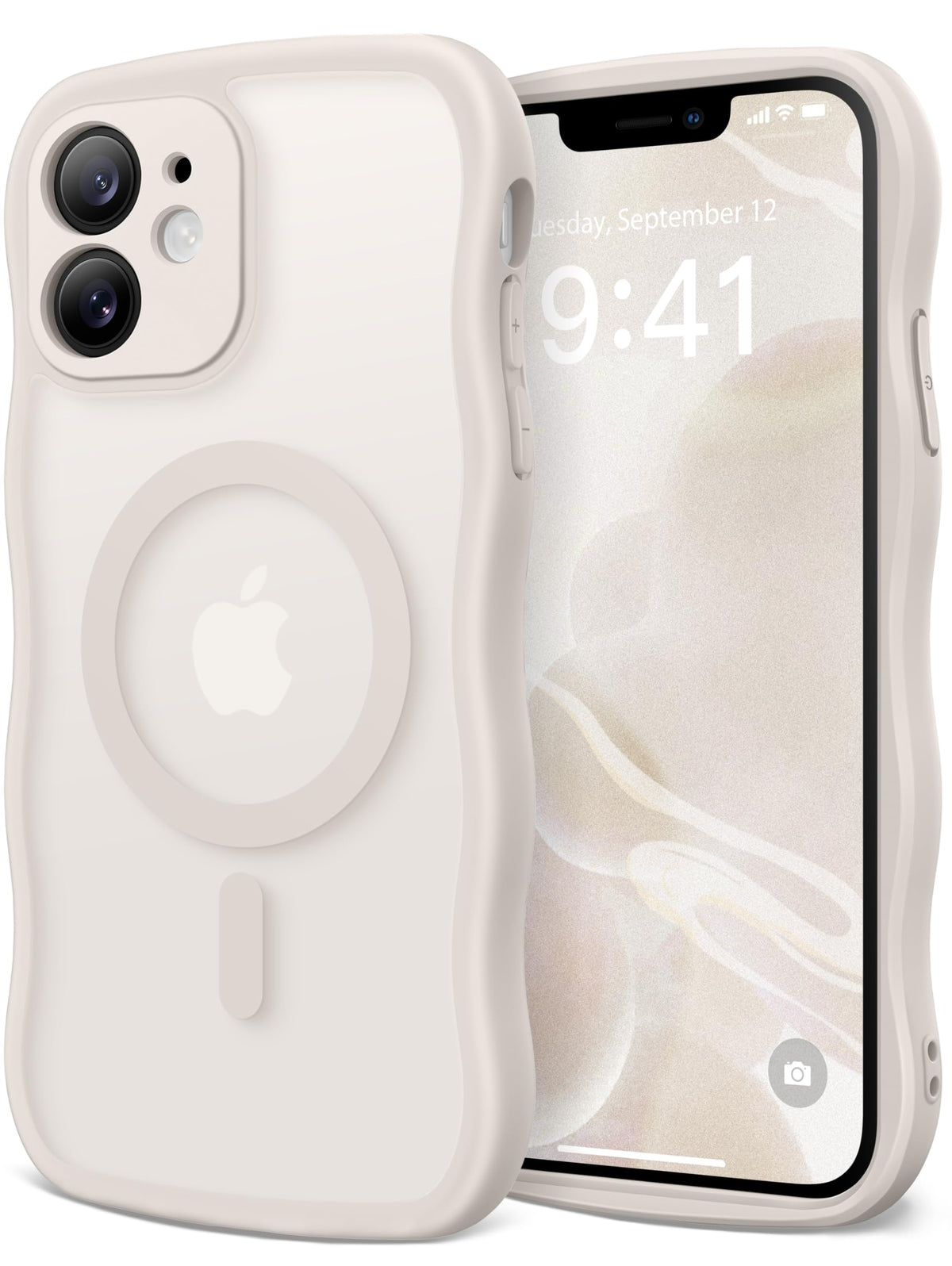 CAPRARO for iPhone 16 Pro Case for Women, Compatible with MagSafe