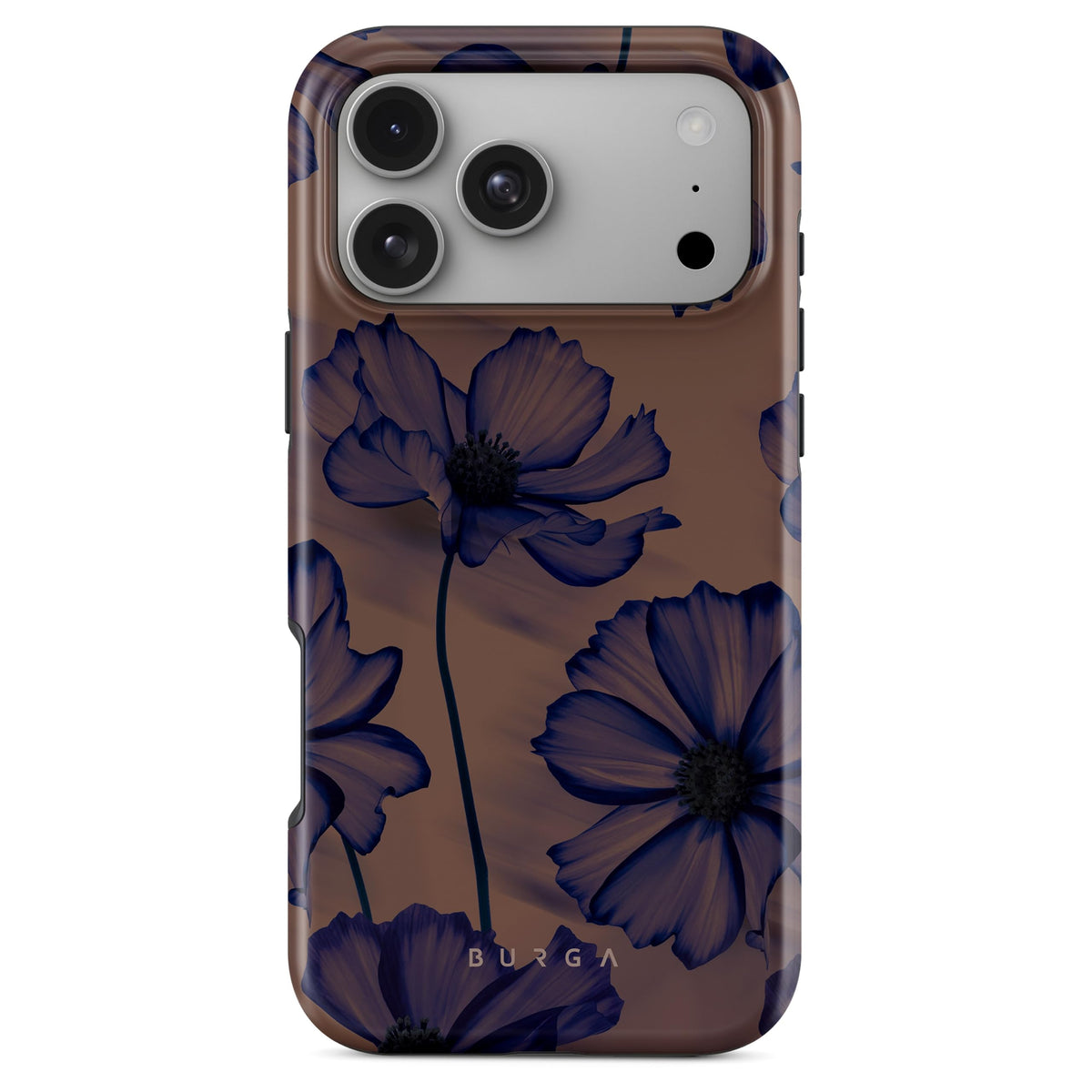 BURGA Unisex Phone Case for iPhone 17 Pro – Dual-Layer Hybrid Design with Shock-Absorbing Silicone & Durable Exterior, Scratch-Resistant Finish and Raised Bezel Edge for Screen Protection & Daily Use