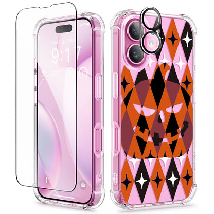 GVIEWIN for iPhone 14 Case Floral, Screen Protector & Camera Lens Protector