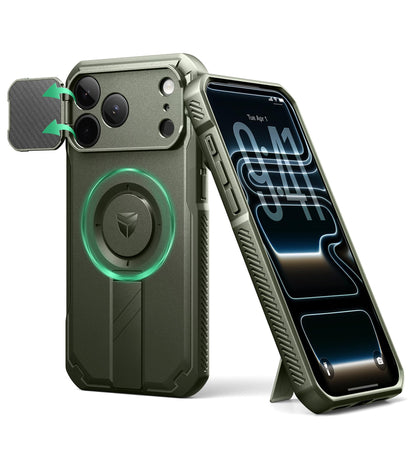 Dexnor for iPhone 17e/16e Case with Slide Camera Cover, 6.1 inch Navy Blue