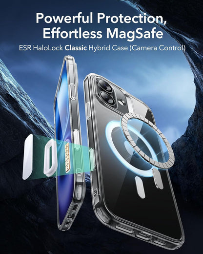 ESR Classic Hybrid for iPhone 16 Case, Clear
