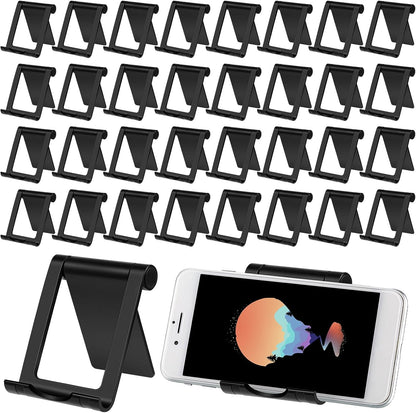 Fabbay 40 Pcs Phone Stand Compatible with Mobile Phones Tablets, Black