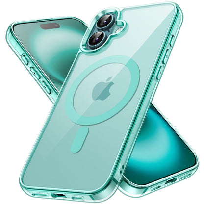 JETech Magnetic Case for iPhone 16, Clear