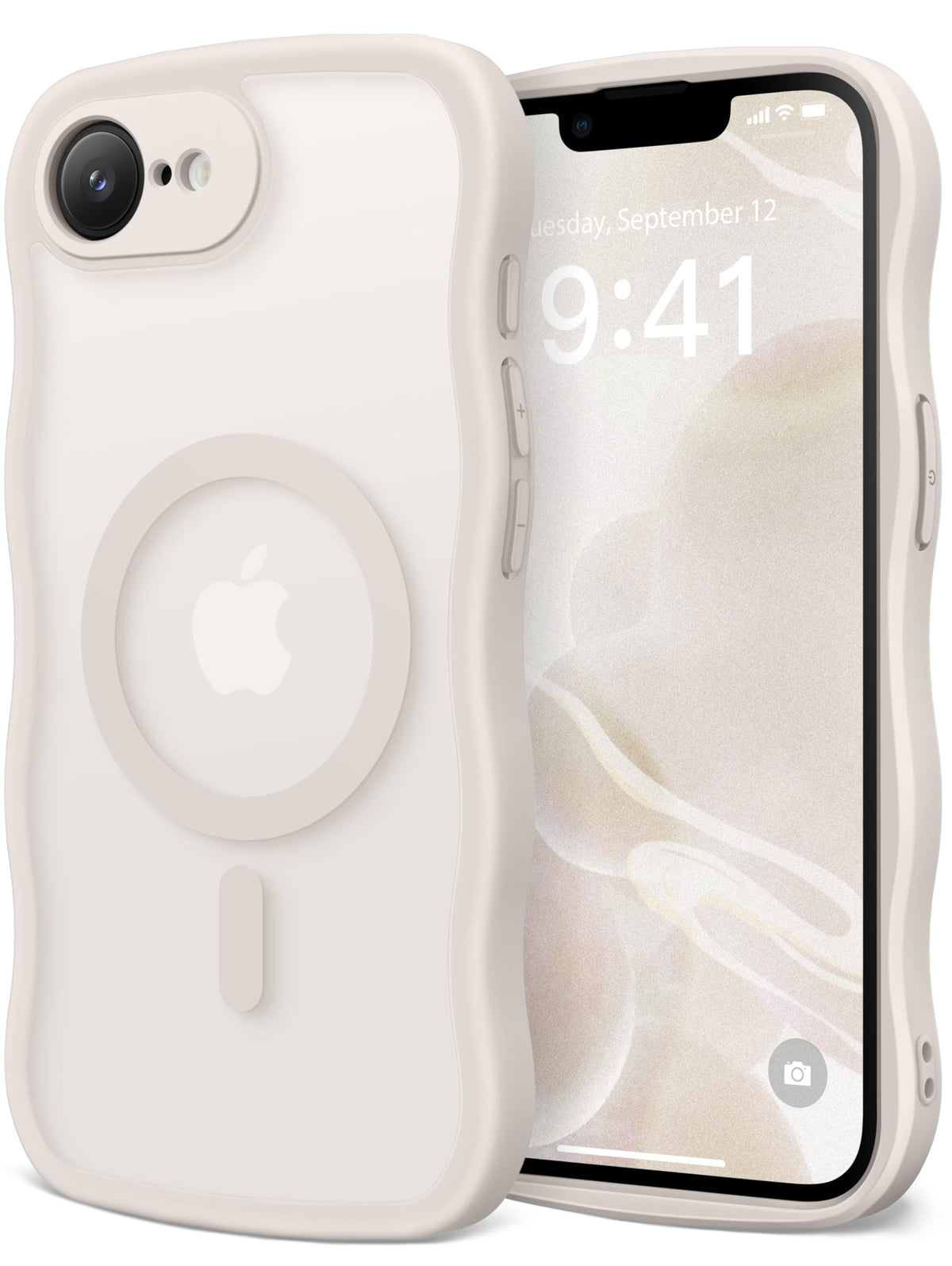 CAPRARO for iPhone 16 Pro Case for Women, Compatible with MagSafe