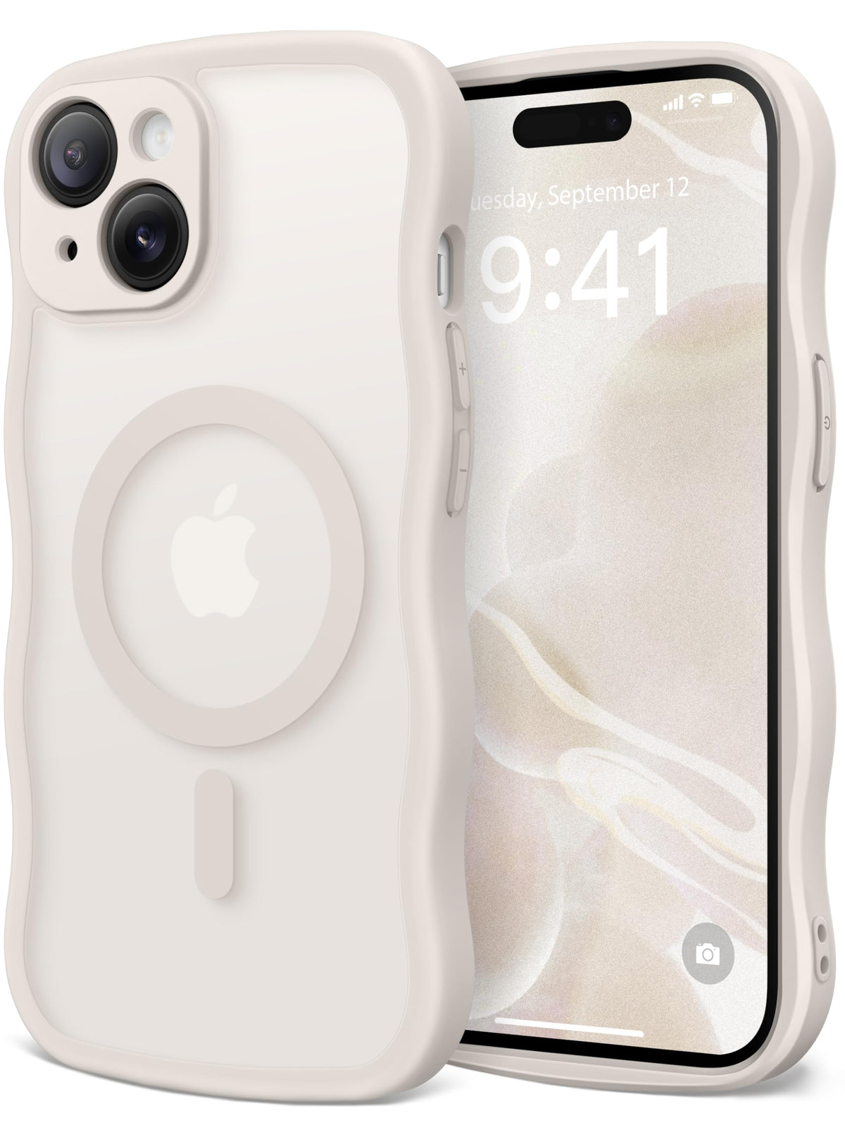CAPRARO for iPhone 16 Pro Case for Women, Compatible with MagSafe
