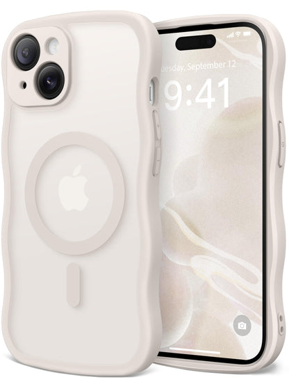 CAPRARO for iPhone 16 Pro Case for Women, Compatible with MagSafe