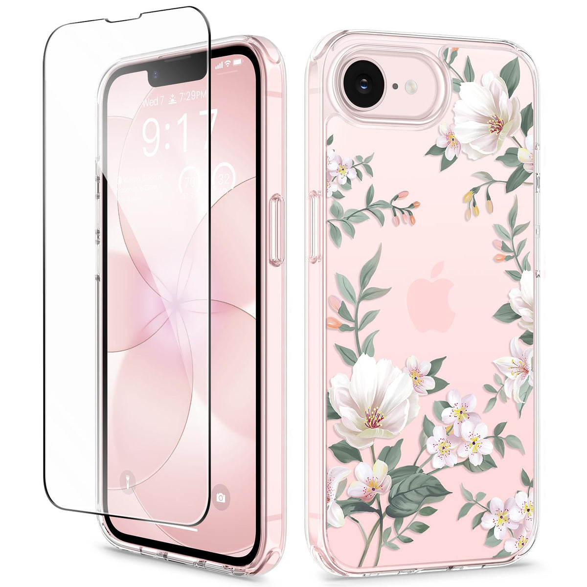 GVIEWIN for iPhone 17e Case & iPhone 16e Case with Screen Protector