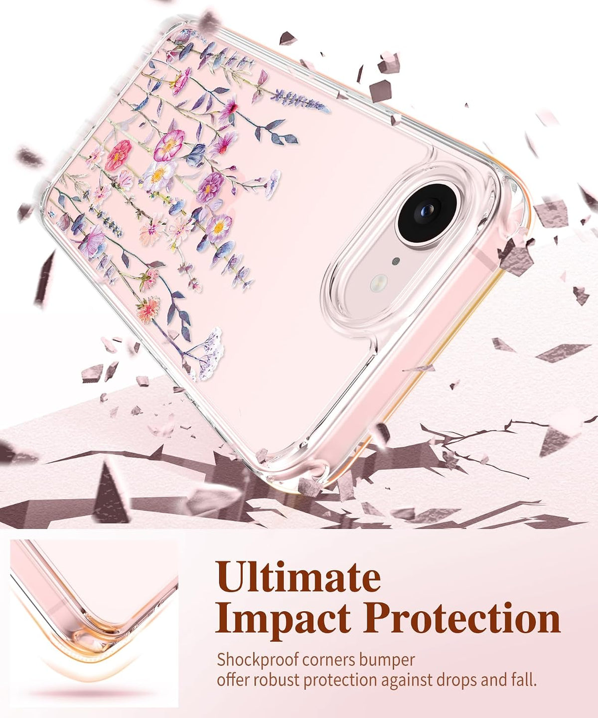 GVIEWIN for iPhone 17e Case & iPhone 16e Case with Screen Protector