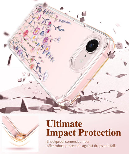 GVIEWIN for iPhone 17e Case & iPhone 16e Case with Screen Protector