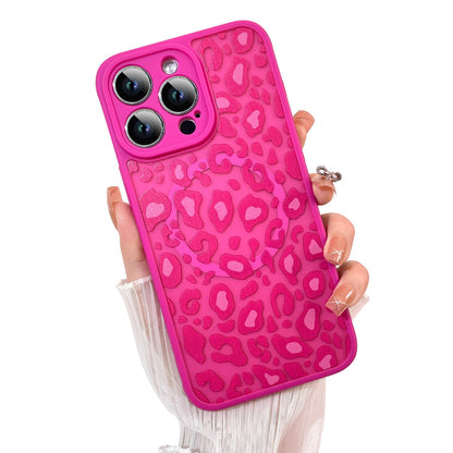 KANGHAR Case for iPhone 16 Phone Case Leopard Printed Pattern