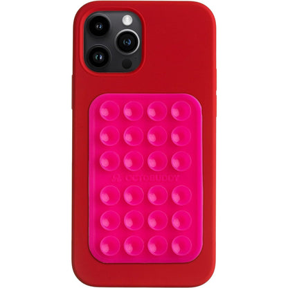 OCTOBUDDY Classic - Silicone Suction Phone Case Adhesive Mount, Baby Blue