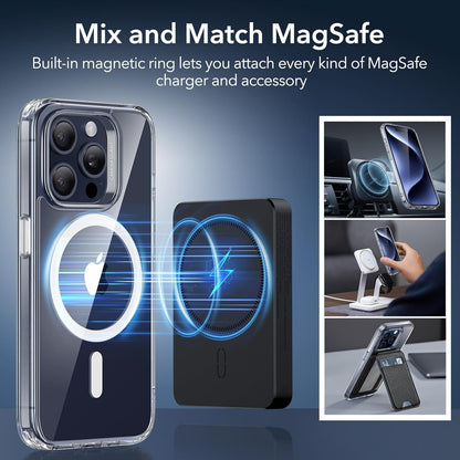 ESR Classic Hybrid for iPhone 15 Pro Max Case, Clear