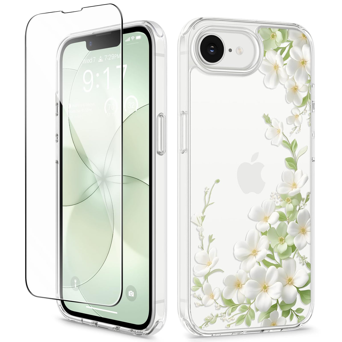GVIEWIN for iPhone 17e Case & iPhone 16e Case with Screen Protector