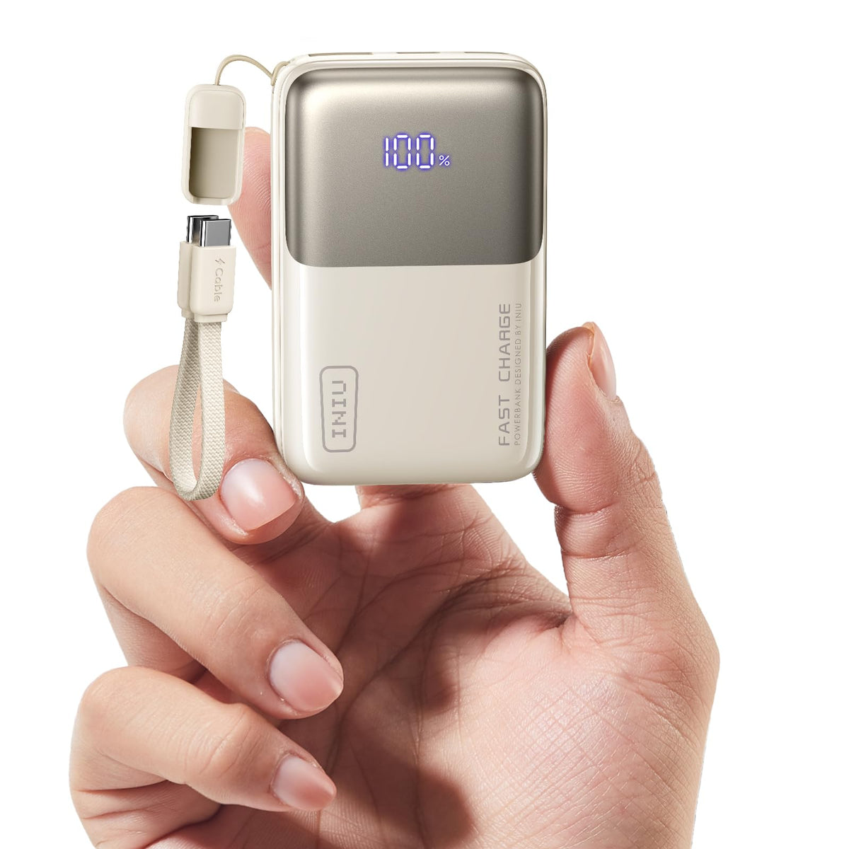 INIU Mini Portable Charger, Small 10000mAh 45W Fast Charging Power Bank