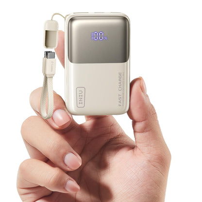 INIU Mini Portable Charger, Small 10000mAh 45W Fast Charging Power Bank