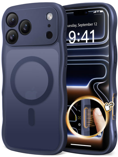 CAPRARO for iPhone 16 Pro Case for Women, Compatible with MagSafe
