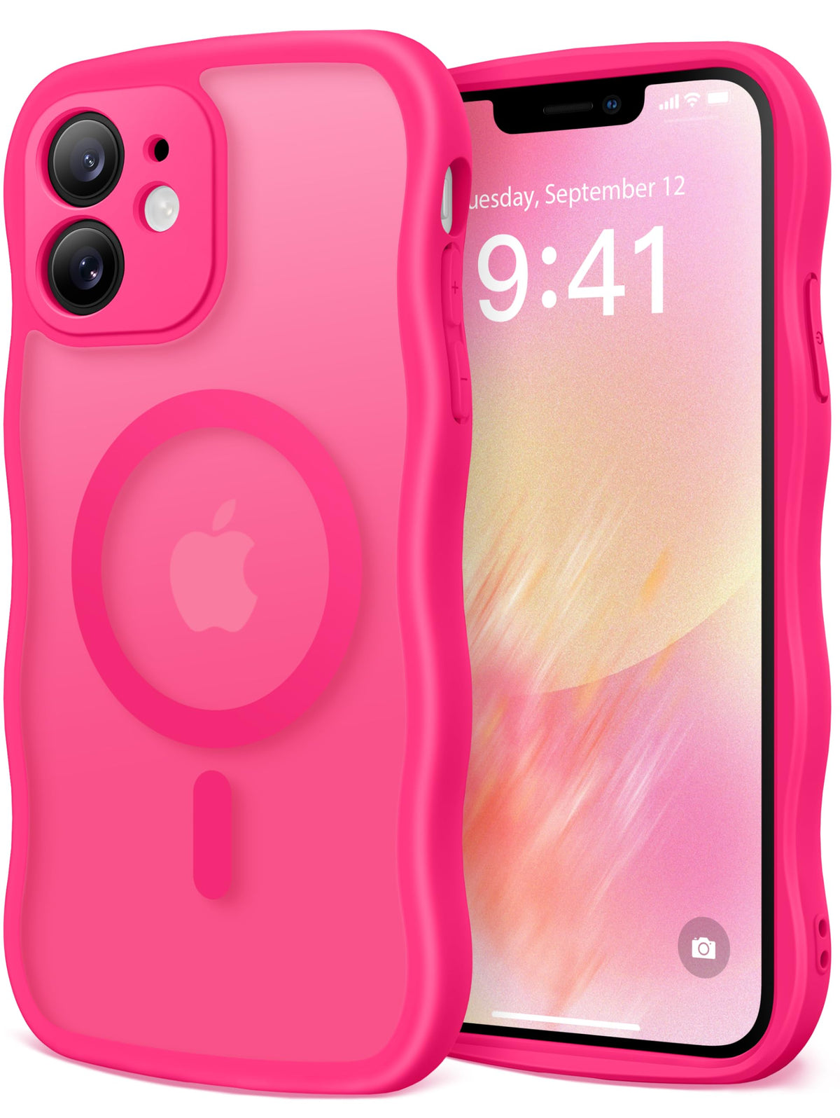 CAPRARO for iPhone 16 Pro Case for Women, Compatible with MagSafe