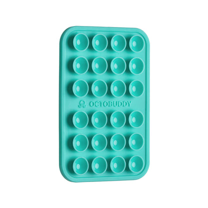OCTOBUDDY Classic - Silicone Suction Phone Case Adhesive Mount, Baby Blue