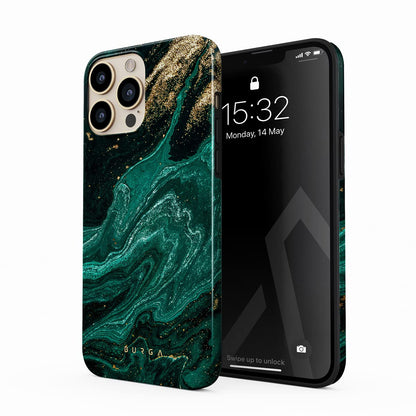BURGA Unisex Phone Case for iPhone 17 Pro – Dual-Layer Hybrid Design with Shock-Absorbing Silicone & Durable Exterior, Scratch-Resistant Finish and Raised Bezel Edge for Screen Protection & Daily Use