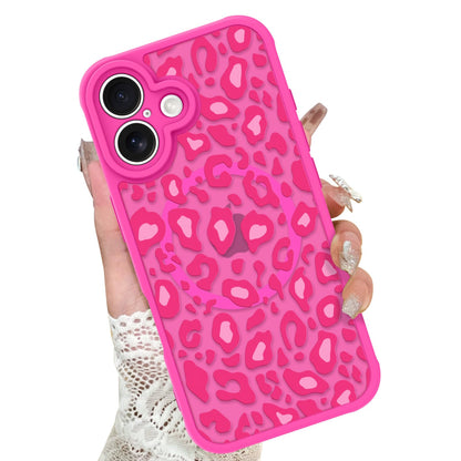 KANGHAR Case for iPhone 16 Phone Case Leopard Printed Pattern