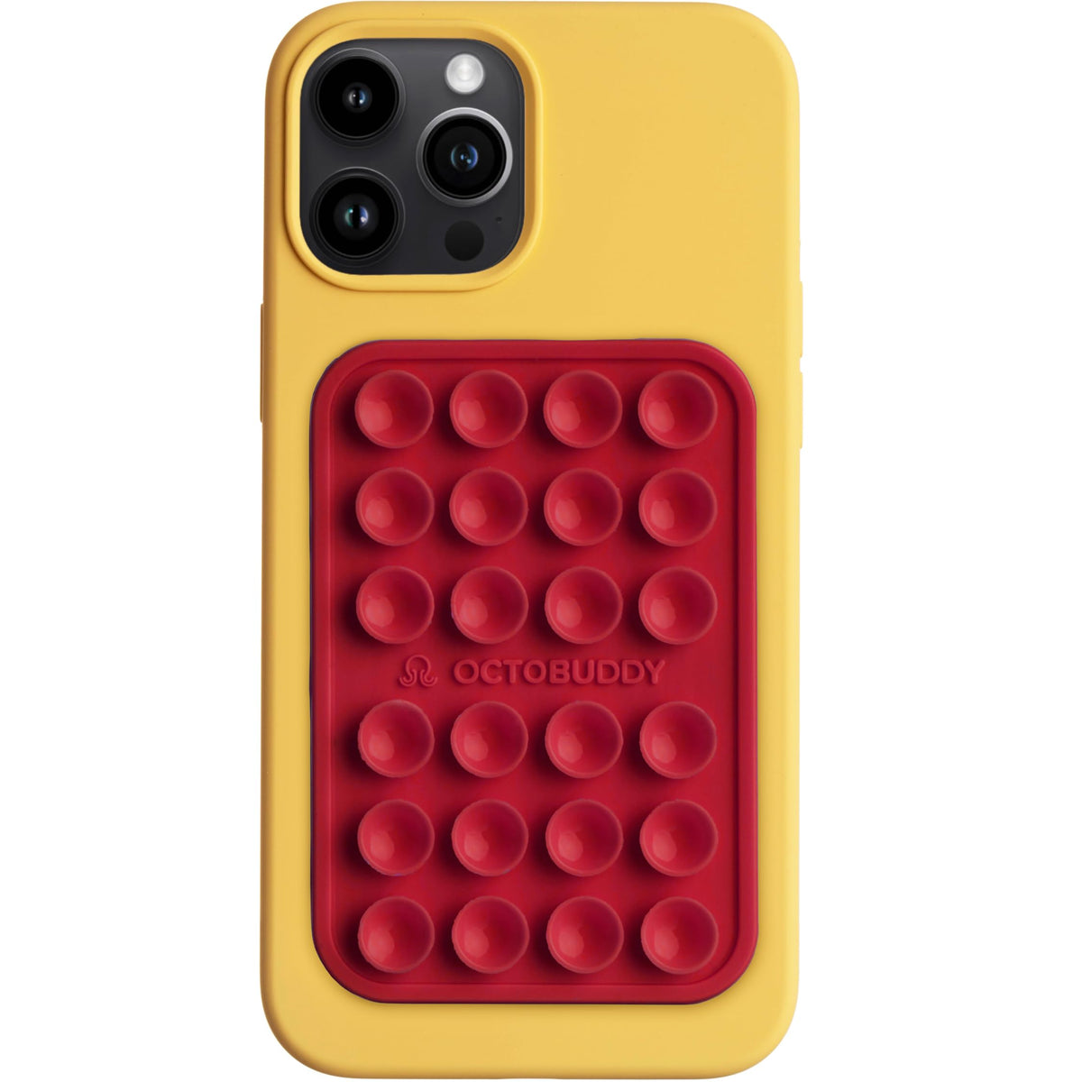 OCTOBUDDY Classic - Silicone Suction Phone Case Adhesive Mount, Baby Blue