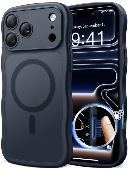 CAPRARO for iPhone 16 Pro Case for Women, Compatible with MagSafe