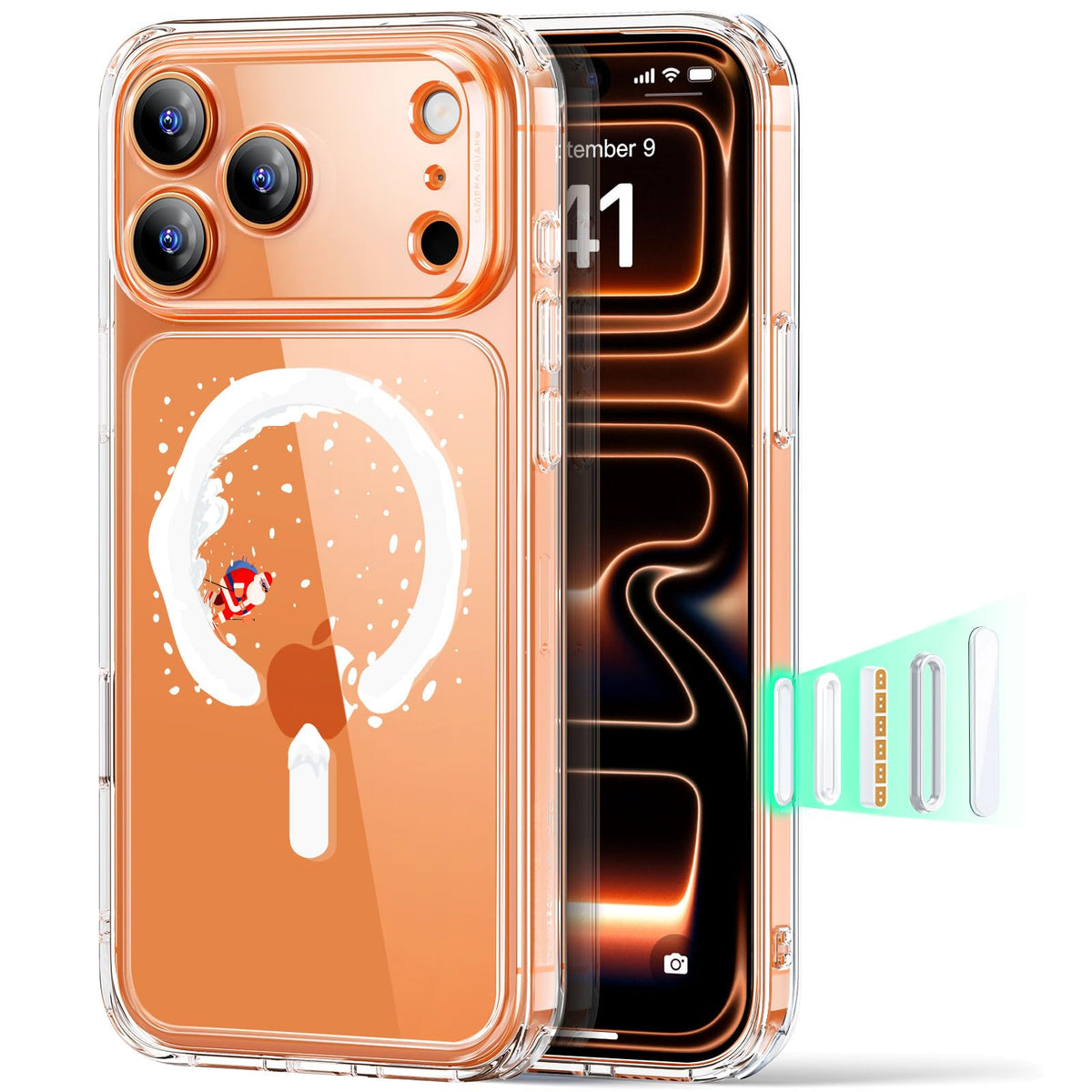ESR Classic Hybrid for iPhone 16 Case, Clear