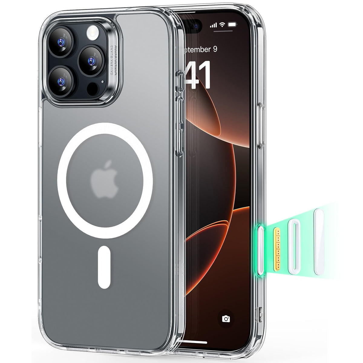 ESR Classic Hybrid for iPhone 16 Case, Clear