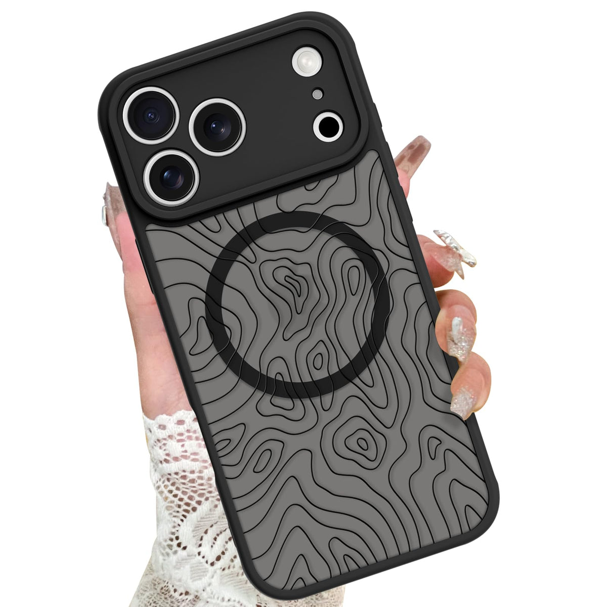 KANGHAR Case for iPhone 16 Phone Case Leopard Printed Pattern