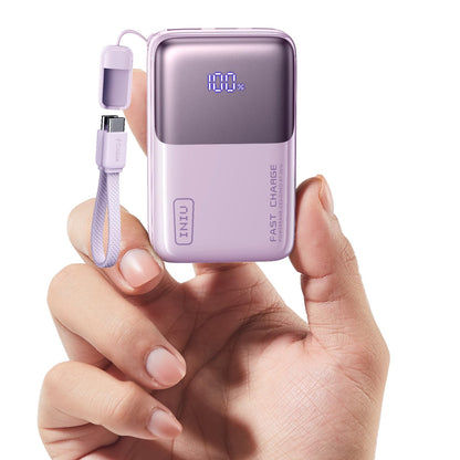 INIU Mini Portable Charger, Small 10000mAh 45W Fast Charging Power Bank