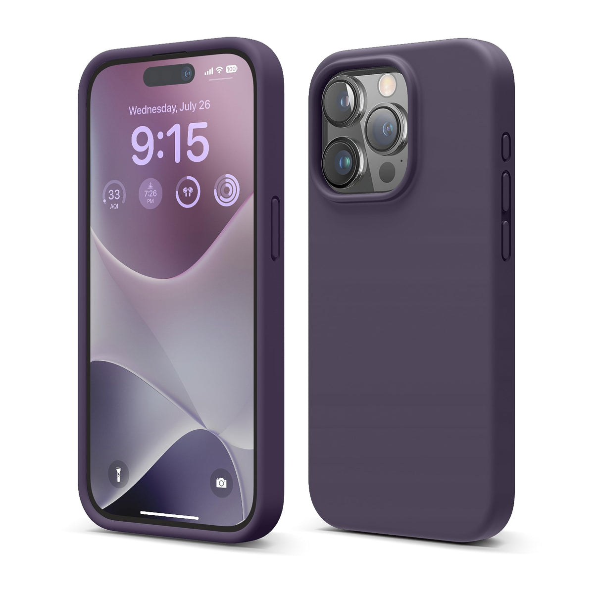 elago Premium Liquid Silicone Case for iPhone 15 Pro