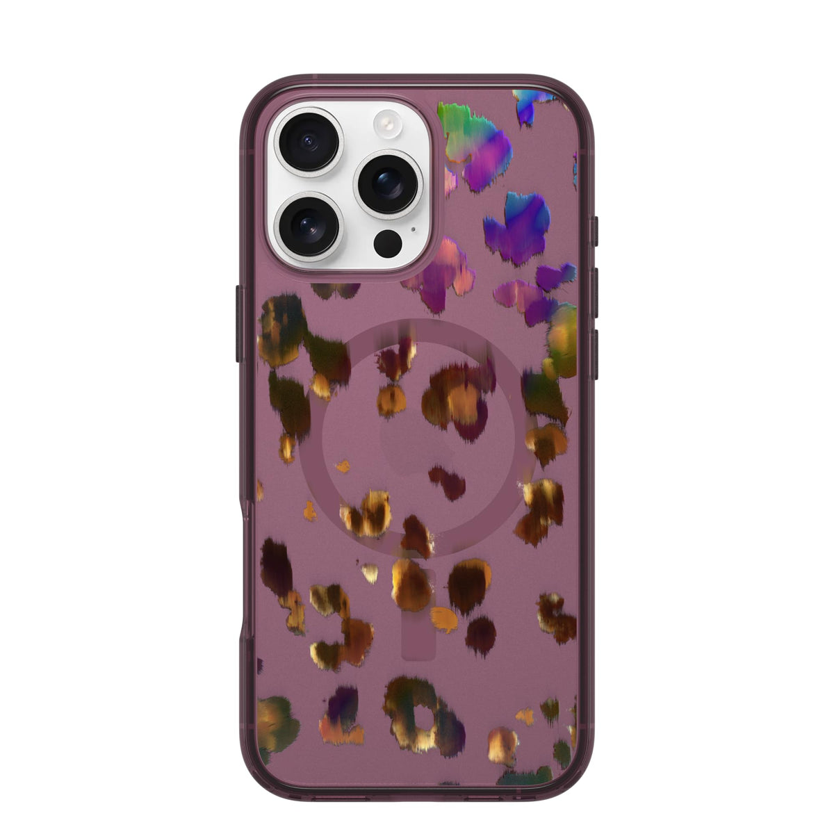 OtterBox iPhone 16 Pro Symmetry Series Clear Case - Floral Romance Blue