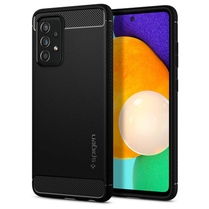 Spigen for Galaxy A37 5G Case, Rugged Armor [Military-Grade Protection] - Matte Black