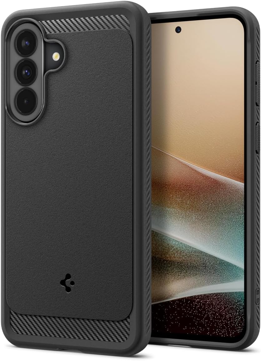 Spigen for Galaxy A37 5G Case, Rugged Armor [Military-Grade Protection] - Matte Black