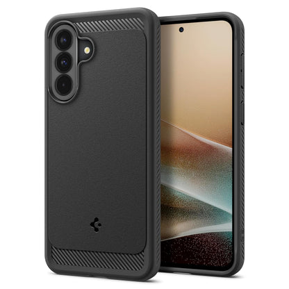 Spigen for Galaxy A37 5G Case, Rugged Armor [Military-Grade Protection] - Matte Black