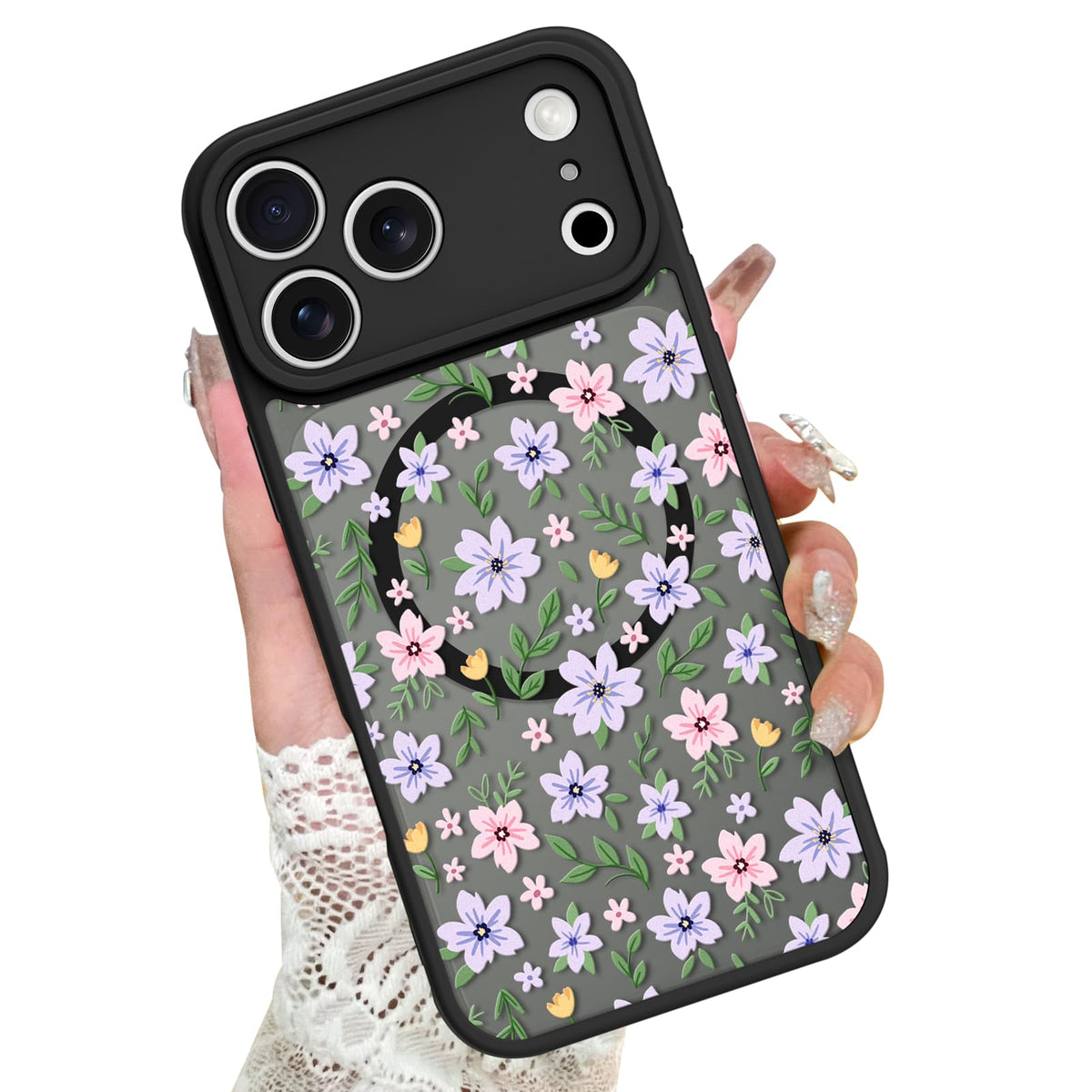 KANGHAR Case for iPhone 16 Phone Case Leopard Printed Pattern