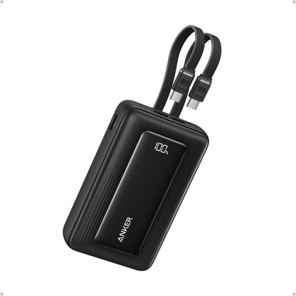 Anker Zolo Power Bank, 20,000mAh 45W Portable Charger with Built-in USB-C