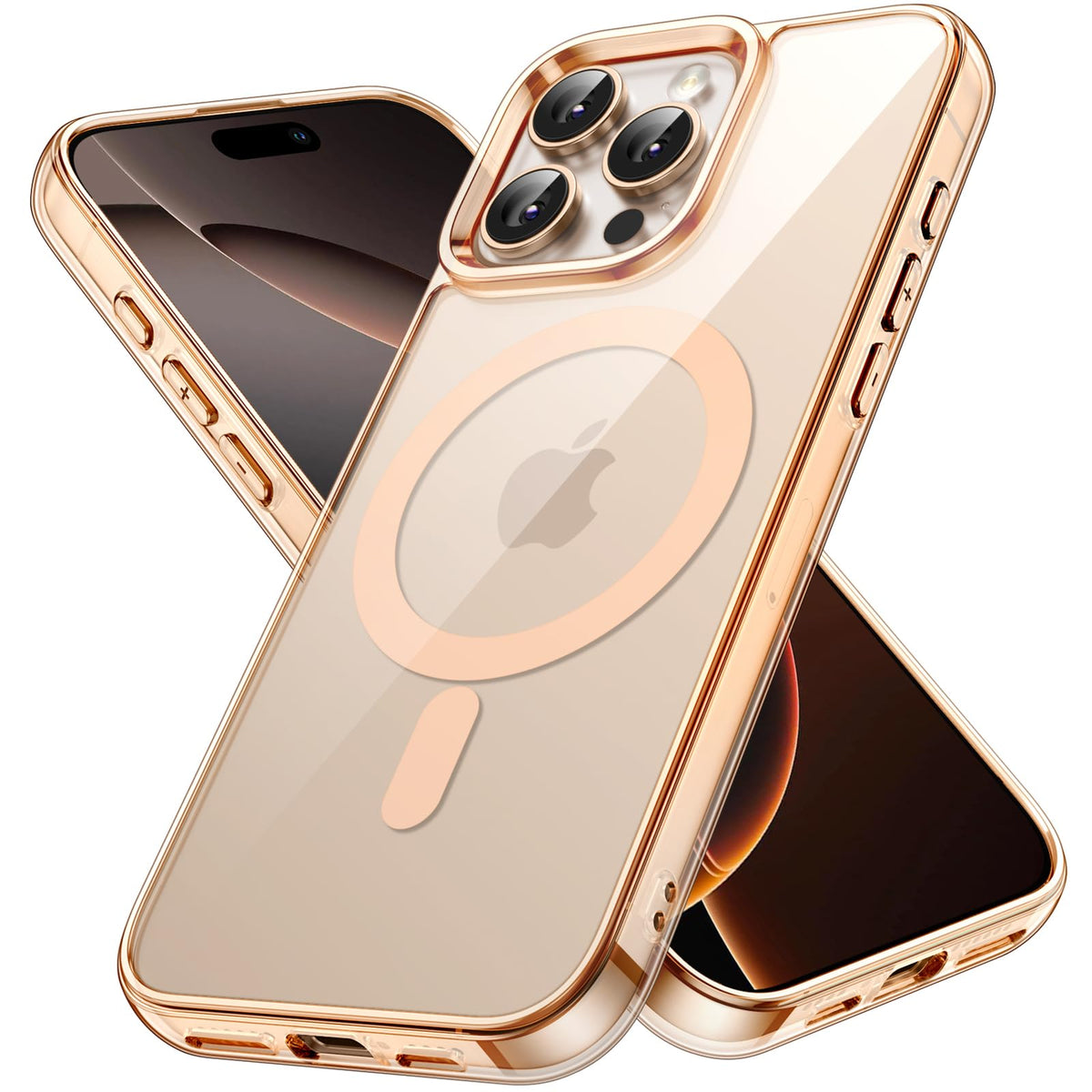 JETech Magnetic Case for iPhone 16, Clear
